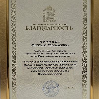 Награды и достижения Народной Дружины 5